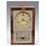 New England Clock Co. Box Clock