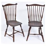 Pair of Connecticut Windsor Chairs Pair of Connecticut Windsor Chairs
