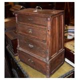 Victorian Hardware Sample Cabinet