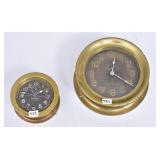 Two U.S. Navy Boat Chelsea Ships Clocks Two U.S. Navy Boat Chelsea Ships Clocks