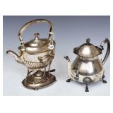 Sterling Silver Teapot and Hot Water Server