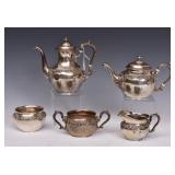 Gorham Sterling Silver Tea Set