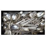 J S & Co Sterling Silver Flatware Set, 1920