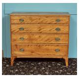 Figured Birch Graduated Chest Figured Birch Graduated Chest