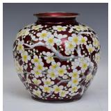 Japanese Ando Cloisonne Vase