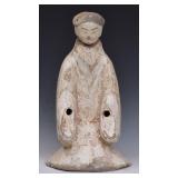 Chinese Terra Cotta Kneeling Figure