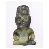 Carved Jade Maori Tiki Carved Jade Maori Tiki