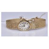 14k Gold Girard Ladies Wrist Watch