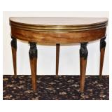 French Egyptian Revival Game Table French Egyptian Revival Game Table