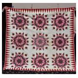 Strawberry and Star Quilt Strawberry and Star Quilt