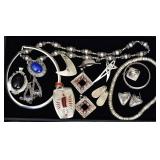 Group of Silver Jewelry Group of Silver Jewelry
