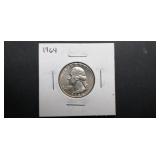 1964 Washington Quarter