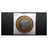 2004 100 Pesos Michoacan From Mexico 92.5% Silver