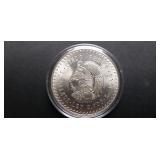 1948 5 Pesos From Mexico 90% Silver High Grade