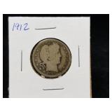 1912 Barber Quarter