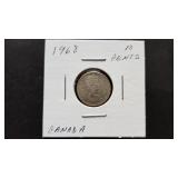 1968 10 Cents From Canada 50% Silver