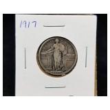 1917 Standing Liberty Quarter Type 1