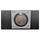 1895 50 Cents British Honduras 92.5% Silver