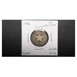 1916 20 Centavos From Cuba 90% Silver