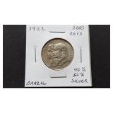 1922 2000 Reis From Brazil 90% 50% Silver