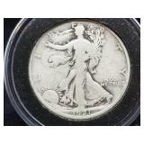 1921 D Walking Liberty Half Dollar RARE Key Date