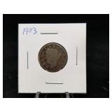 1903 V Nickel
