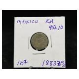 1883 Go B 10 Centavos