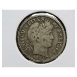 1912 D Barber Dime