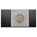 1954 S Washington Quarter