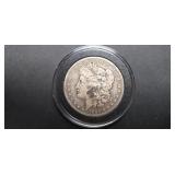 1884 O Morgan Silver Dollar