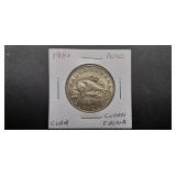 1981 Peso Cuban Fauna From Cuba Mintage 5000