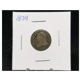 1834 Capped Bust Dime