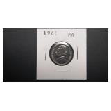 1961 Jefferson Nickel Proof
