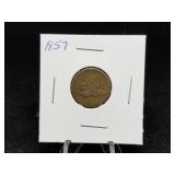 1857 Flying Eagle Cent
