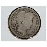1898 S Barber Quarter