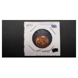 1971 Lincoln Cent Off Center