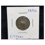 1882 Shield Nickel High Grade
