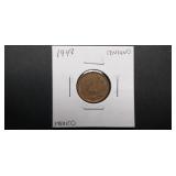 1948 Centavo From Mexico