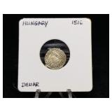 1516 Denar from Hungary Silver