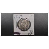 1964 D Jefferson Nickel DDR Mont UNC