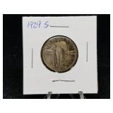 1929 S Standing Liberty Quarter