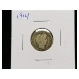 1914 Barber Dime