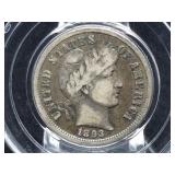 1893 S Barber Dime