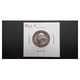 1962 D Washington Quarter