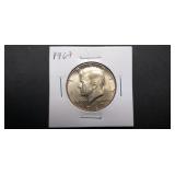 1967 Kennedy Half Dollar 40% Silver
