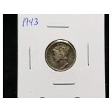 1943 Mercury Dime