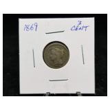 1869 3 Cent Nickel