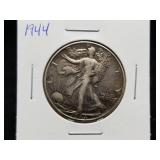 1944 Walking Liberty Half Dollar