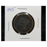 1845 Large Cent