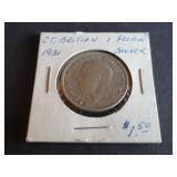 1931 Florin from Great Britain 50% Silver